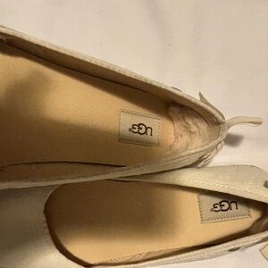 UGG Women's Cream Slippers